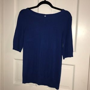royal blue short sleeve